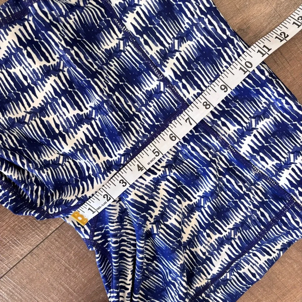 Vineyard Vines Performance Leggings Blue and White Size Large